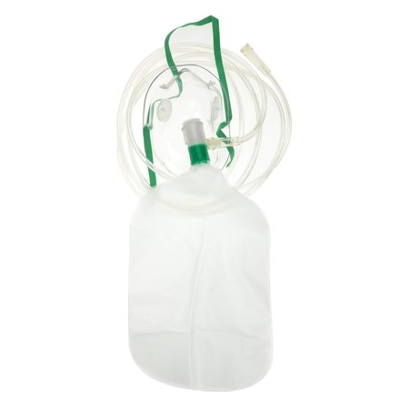 Dealmed Adult Non Rebreather Oxygen Mask, Ea, 50/Cs, 50PK 787421